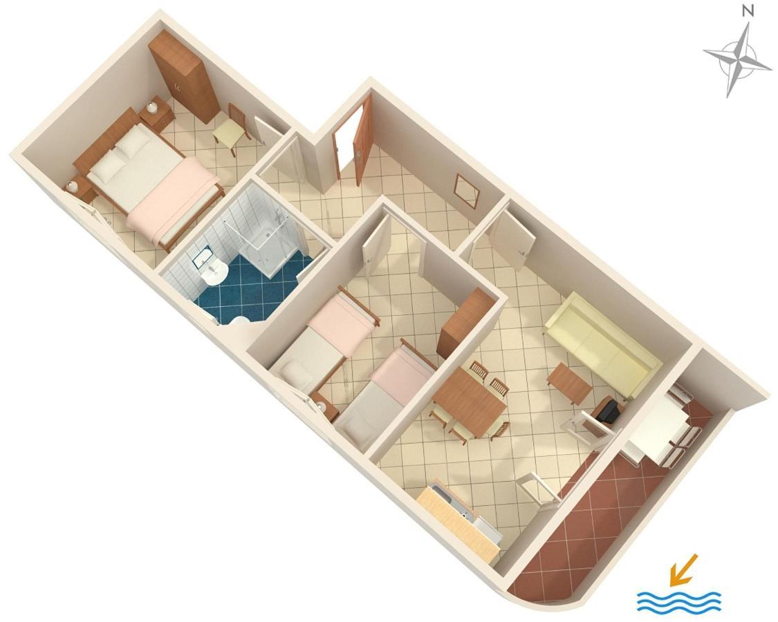 Apartments With A Parking Space Seget Vranjica, Trogir - 8507 ภายนอก รูปภาพ